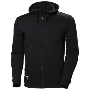 Hoodie MANCHESTER ZIP,  black 2XL, Helly Hansen Workwear