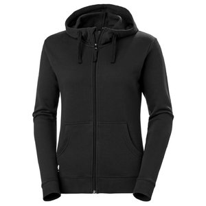 Džemperis W MANCHESTER ZIP moteriškas, juoda, Helly Hansen WorkWear