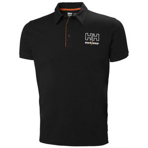 Polo shirt Kensington, black L, Helly Hansen WorkWear