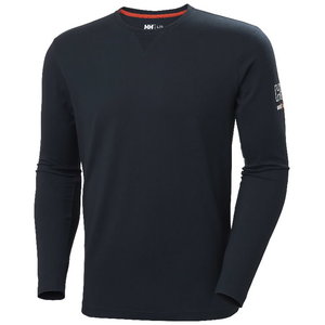 T-shirt Kensington, long sleeve, dark navy 2XL, Helly Hansen Workwear