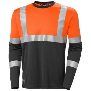 Addvis long sleeve T-shirt CL1, orange, Helly Hansen WorkWear