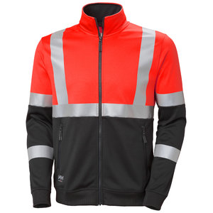 Product image of: Sweater Addvis, Hi-Vis CL1, red 5XL, Helly Hansen Workwear