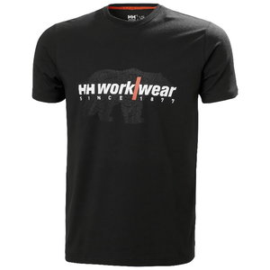 T-krekls Graphic, melns, 2XL, Helly Hansen Workwear