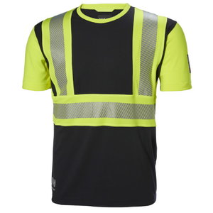 T-paita ICU, huomioväri CL1, keltainen/musta, Helly Hansen WorkWear