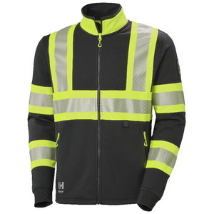 ZIP SWEATSHIRT ICU, HI-VIS CL 1, Helly Hansen WorkWear