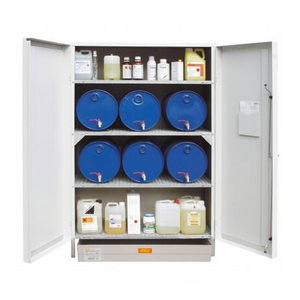 Environmental/HazMat cabinet 13/20 w. collection tray 150L, Cemo