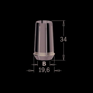 Collet 6,35 for hand held routers 