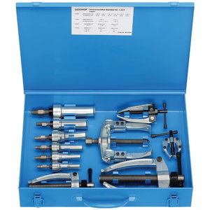 Internal and exterenal extractor set, Gedore