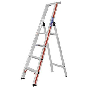 Step ladder with platform, 14 steps, 3,25m 8026, Hymer