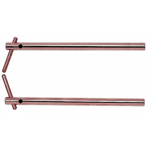 Straight arm pair with electrodes, L=350mm