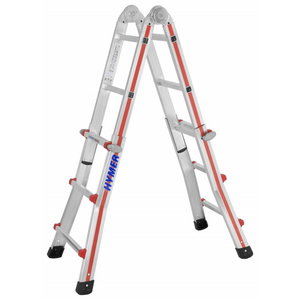 Telescopic ladder 4x3 steps 1.85–2.92m 8042