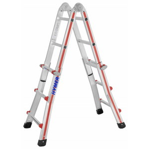 Telescopic ladder 4x3 steps 1.85&ndash;2.92m 8042