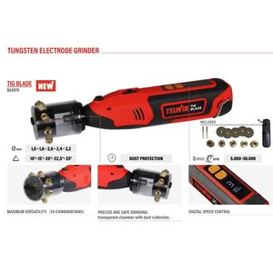 Tungsten electrode grinder TIG BLADE