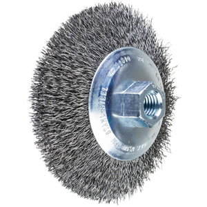 Koniskā drāšu birste KBU Tērauda 115x10/M14 0,35mm 115x10/M14 0,35mm, Pferd
