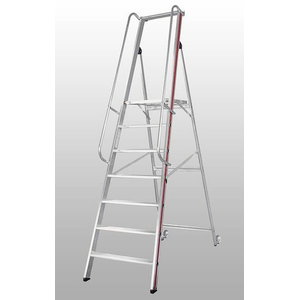 Kopėčios platforminės 9 pakopos 2,1m 8081