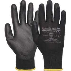Gloves Micro-Tech, polyester, black 7