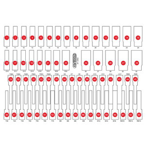 Empty foam insert for 811.0063, KS Tools