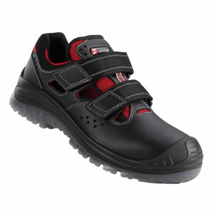 Safety sandals Portorico 03L Endurance, black, S1P SRC, Sixton Peak