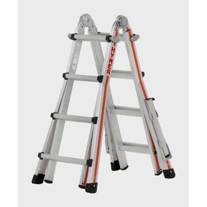 Telescopic ladder 4x4 steps 2.35–4.02m 8142, Hymer