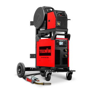 MIG-welder Supermig 450i pack wire feeder and trolley, Telwin