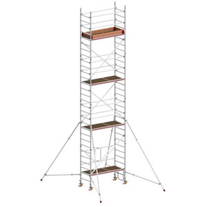 Folding mobile aluminum scaffolding 8177/ 06