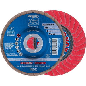 Flap grinding disc SGP STRONG INOX, Pferd