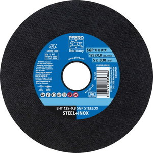 Cutting disc XTK6 Exact 125x0.6mm, Rhodius - Cutting discs for metal and  stone