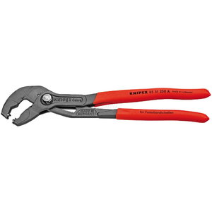 Spring hose clamp pliers 250mm with rotating inserts, Knipex