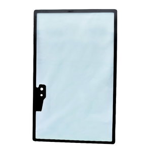Rear glass, tempered for JCB backhoe