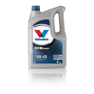 Alyva varikliui SYNPOWER 5W40, VALVOLINE