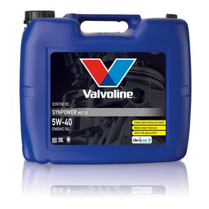 SYNPOWER MST C3 5W40 motor oil, Valvoline