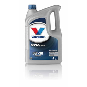 SYNPOWER FE 0W30 motor oil, Valvoline