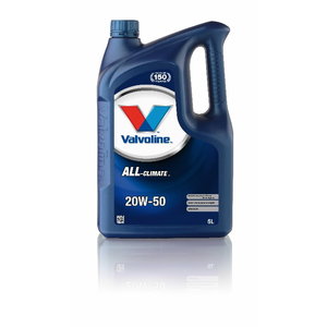 ALL CLIMATE 20W50 motor oil 5L, Valvoline