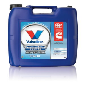 PREMIUM BLUE 8600 ES 15W40 motor oil 20L, Valvoline