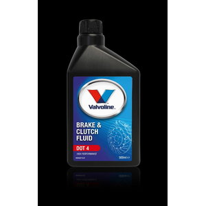 Brake & Clutch Fluid DOT 4 500 ml, Valvoline