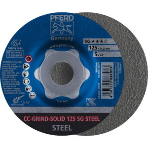 Grinding disc CC-GRIND-STRONG 125mm SG Steel