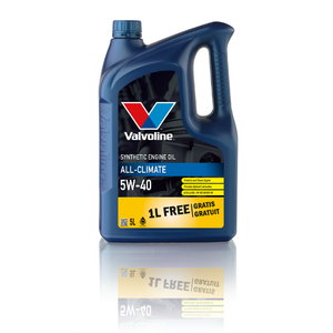 Motoreļļa ALL CLIMATE 5W40, Valvoline