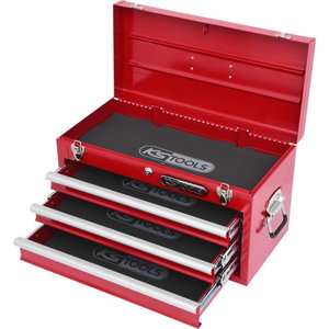 Työkalupakki, 3 laatikkoa, punainen, pit. 508x255x303 mm, KS Tools