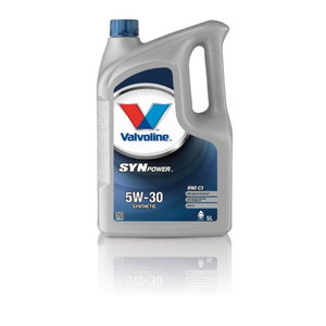SYNPOWER RNO C3 5W30 motor oil, Valvoline