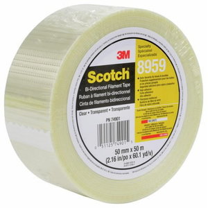 3M 8959 dvigubai armuota juosta 50mm x50m 