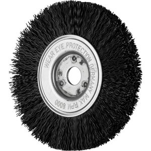 Wheel brush RBU Nylon 10012/12 0,4mm, Pferd