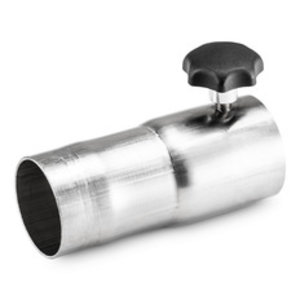 Hand grip straight stainless steel AISI