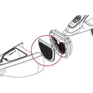 Priešfiltris DVA315, DVA320, Black+Decker