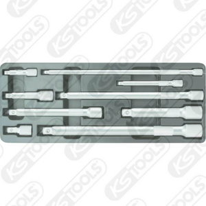 Prailgintojų komplektas 9 vnt 1/4"+3/8"+1/2", KS tools