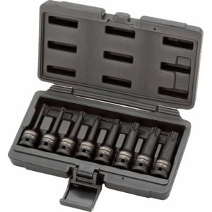 Impact bit socket set 1/2" T30-T80 8-pcs, KS Tools
