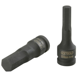 Lööksisekuuskant padrun 1/2´´ 19mm pikk, KS Tools