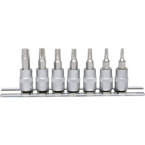 Muciņu komplekts 1/4 TX T10-T40, KS Tools