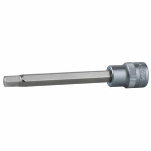 "3/8"" Uzgalis Muciņa hexagon, long, 4mm" 