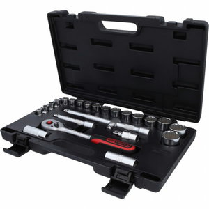 12 point socket set 1/2´´ 24-pcs, KS Tools