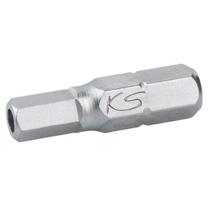 Product image of: Бит 1/4" с внутренним шестигранником, с отверстием, 25 мм 1/16", KS Tools